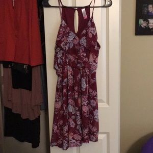 No Boundaries Dress with Ruffle Collar